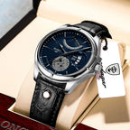 Relógio Masculino Esmerion Ranger Sport Grande Couro