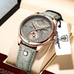Relógio Masculino Esmerion Ranger Sport Grande Couro