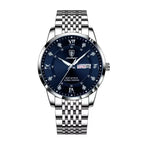 Relógio Masculino Esmerion Windsor Aço Inoxidável com Calendário