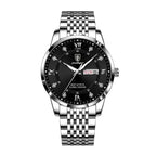 Relógio Masculino Esmerion Windsor Aço Inoxidável com Calendário